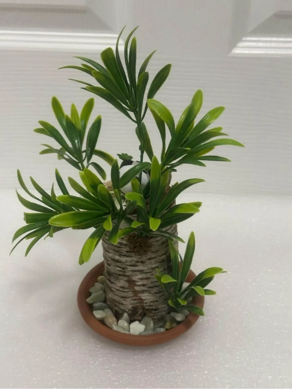 Handmade 10” Artificial Bamboo Panda Plant Arrangement Decor